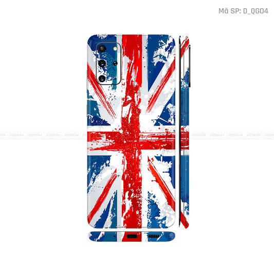 Dán Skin Galaxy S20 Series Hình Quốc Gia | D_QG04