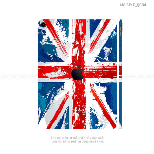Dán Skin IPad Mini Series Hình Quốc Gia | D_QG04