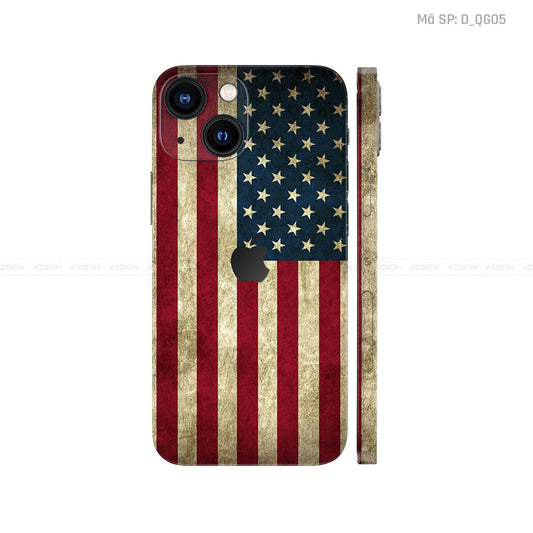 Dán Skin IPhone 14 Series Hình Quốc Gia | D_QG05
