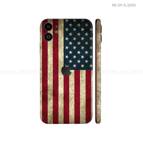 Dán Skin IPhone 11 Series Hình Quốc Gia | D_QG05