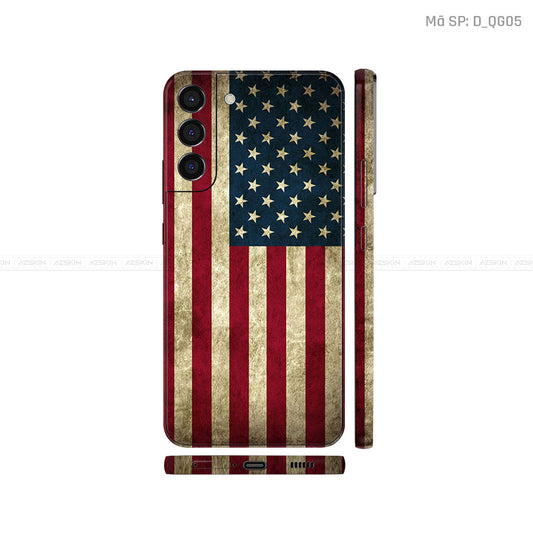 Dán Skin Galaxy S22 Series Hình Quốc Gia | D_QG05