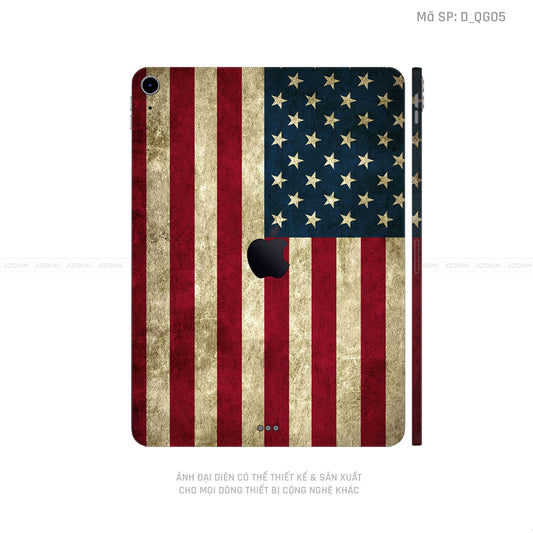 Dán Skin IPad Mini Series Hình Quốc Gia | D_QG05
