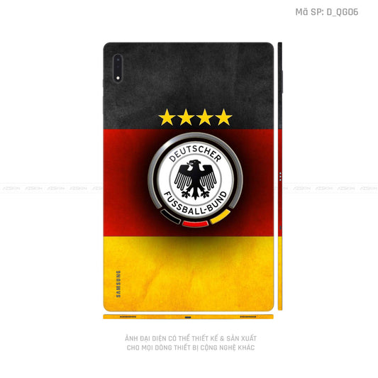 Dán Skin Galaxy Tab S9 Series Hình Quốc Gia | D_QG06