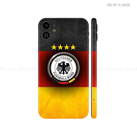 Dán Skin IPhone 11 Series Hình Quốc Gia | D_QG06