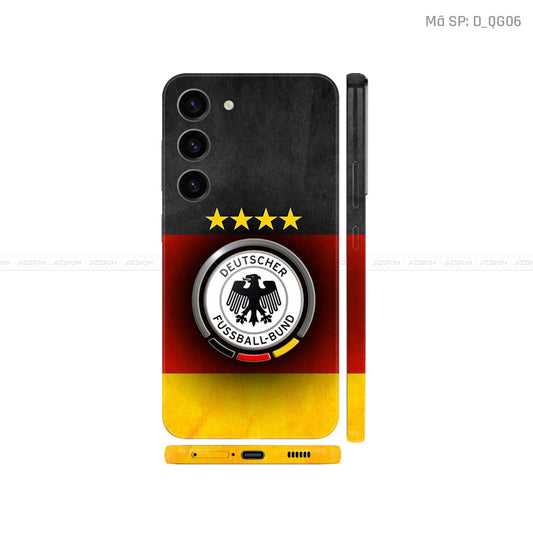 Dán Skin Galaxy S23 Series Hình Cờ Đức | D_QG06