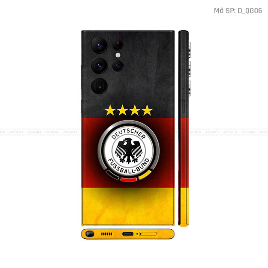 Dán Skin Galaxy S22 Series Hình Quốc Gia | D_QG06
