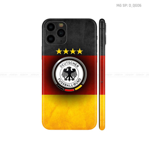 Dán Skin IPhone 11 Series Hình Quốc Gia | D_QG06