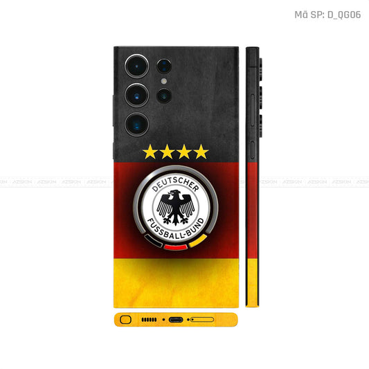 Dán Skin Galaxy S23 Series Hình Cờ Đức | D_QG06