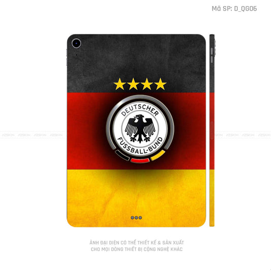 Dán Skin IPad Mini Series Hình Quốc Gia | D_QG06