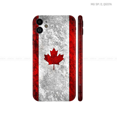 Dán Skin IPhone 11 Series Hình Quốc Gia | D_QG07A