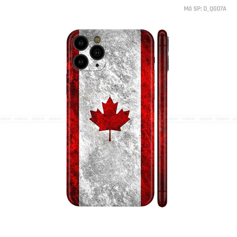 Dán Skin IPhone 11 Series Hình Quốc Gia | D_QG07A