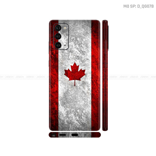 Dán Skin Galaxy Note 20 Series Hình Quốc Gia | D_QG07B