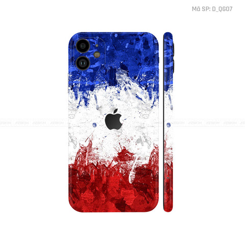 Dán Skin IPhone 11 Series Hình Quốc Gia | D_QG07
