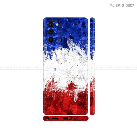 Dán Skin Galaxy Note 20 Series Hình Quốc Gia | D_QG07