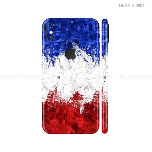Dán Skin IPhone X Series Hình Quốc Gia | D_QG07