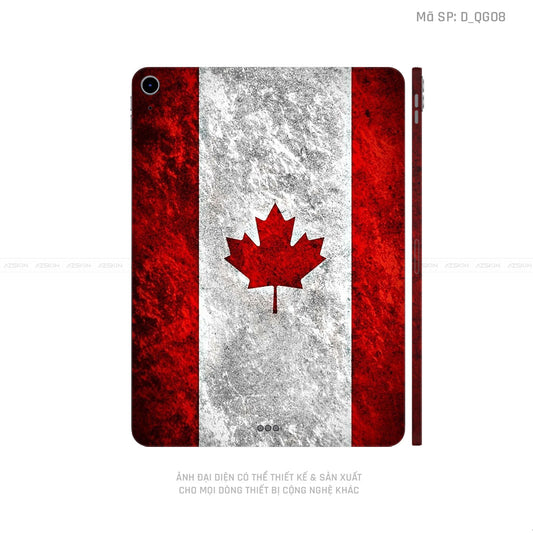 Dán Skin IPad Mini Series Hình Quốc Gia | D_QG08