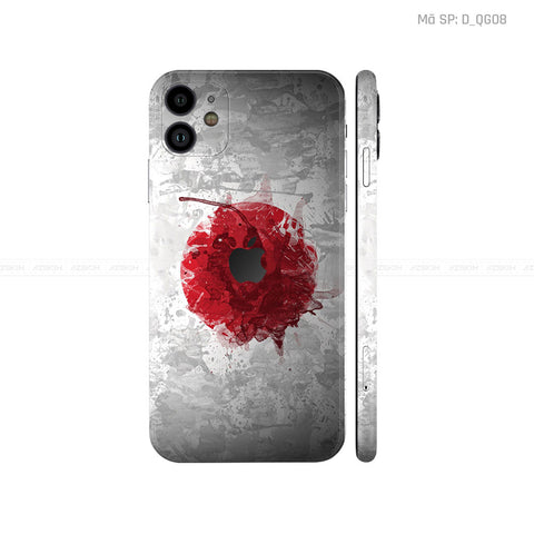 Dán Skin IPhone 11 Series Hình Quốc Gia | D_QG08