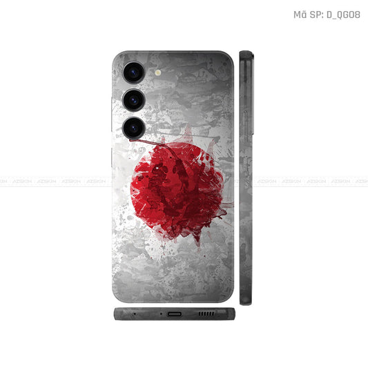 Dán Skin Galaxy S23 Series Hình Cờ Nhật Bản | D_QG08