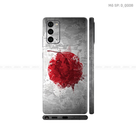 Dán Skin Galaxy Note 20 Series Hình Quốc Gia | D_QG08