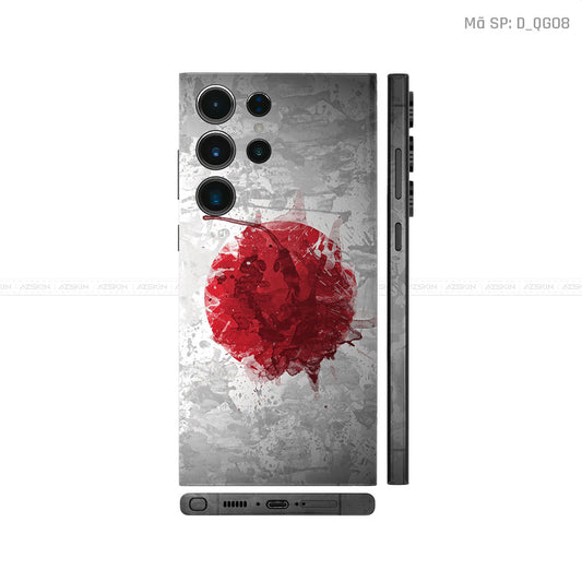 Dán Skin Galaxy S23 Series Hình Cờ Nhật Bản | D_QG08