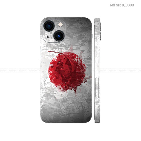 Dán Skin IPhone 14 Series Hình Quốc Gia | D_QG08