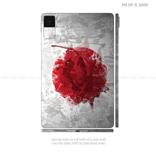 Dán Skin Máy Tính Bảng Xiaomi Mipad Hình Cở Nhật | D_QG09