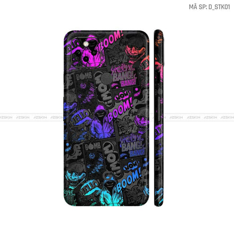 Dán Skin Google Pixel 5 Hình Sticker | D_STK01
