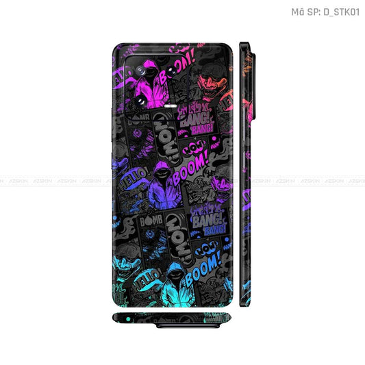 Dán Skin Xiaomi 13 Series Hình Sticker | D_STK01