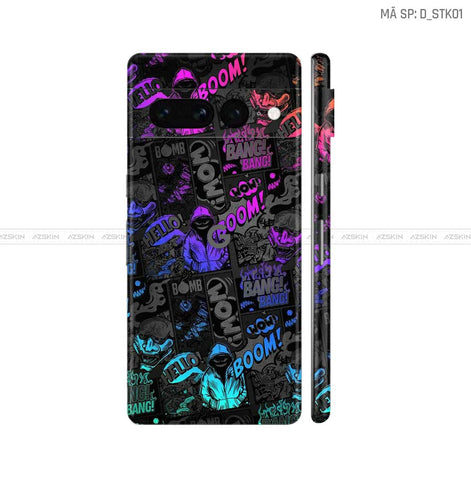 Dán Skin Google Pixel 8 Series Hình Sticker | D_STK01