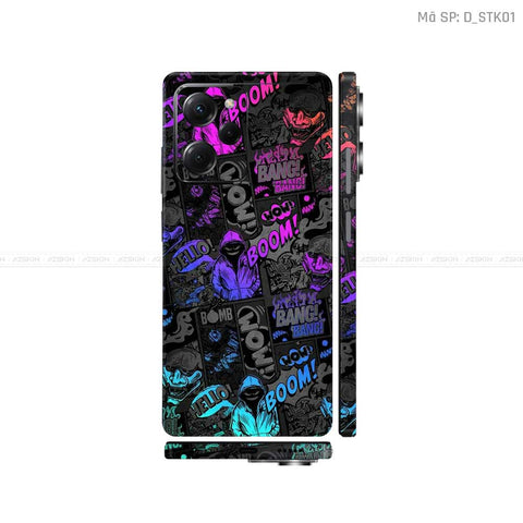 Dán Skin POCO Series Hình Sticker | D_STK01