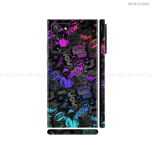 Dán Skin Galaxy Note 20 Series Hình Sticker | D_STK01