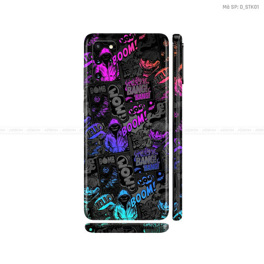 Dán Skin Galaxy S20 Series Hình Sticker | D_STK01
