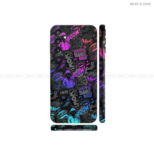 Dán Skin Samsung A Series Hình Sticker | D_STK01
