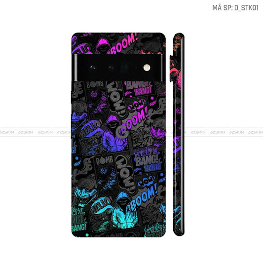 Dán Skin Google Pixel 6 Series Hình Sticker | D_STK01