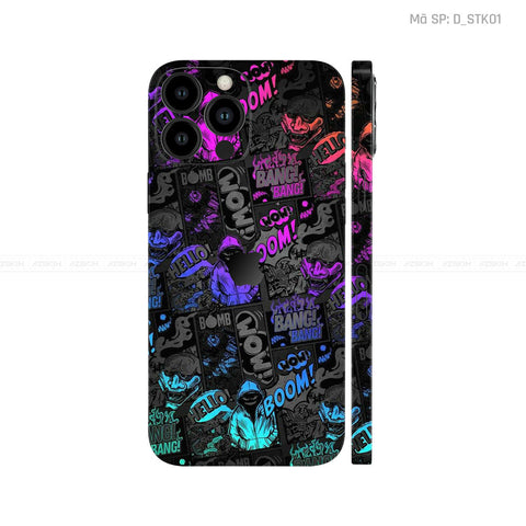 Dán Skin IPhone 12 Series Hình Sticker | D_STK01
