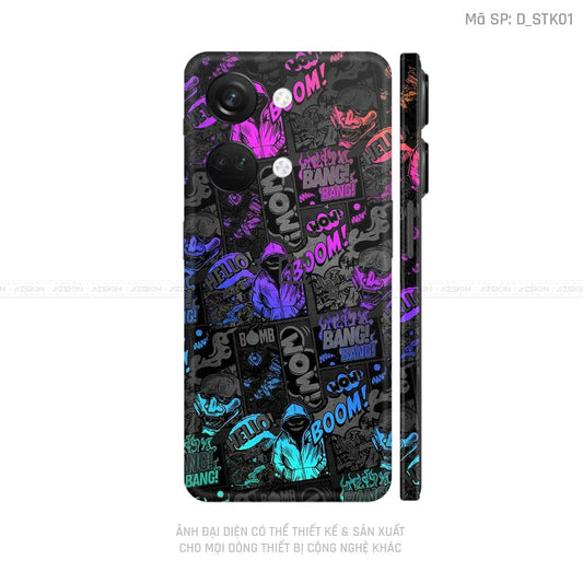 Dán Skin Oneplus Nord Series Hình Sticker | D_STK01