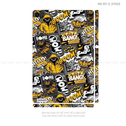 Dán Skin Máy Tính Bảng Lenovo Pad Series Hình Sticker | D_STK02