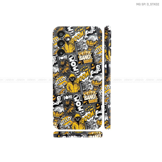 Dán Skin Samsung A Series Hình Sticker | D_STK02