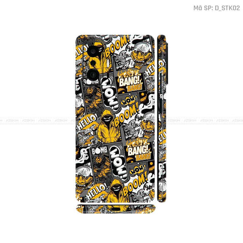 Dán Skin Xiaomi 11 Series Hình Sticker | D_STK02