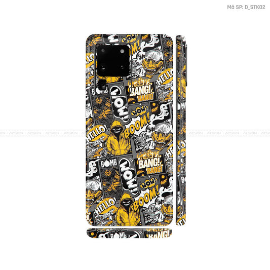 Dán Skin Galaxy S20 Series Hình Sticker | D_STK02