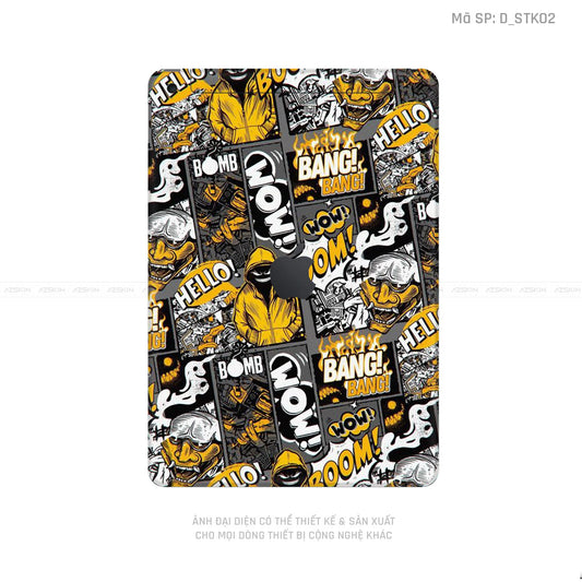 Dán Skin IPad Gen Series Hình Sticker | D_STK02