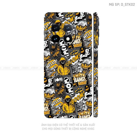 Dán Skin Oneplus Ace Series Hình Sticker | D_STK02
