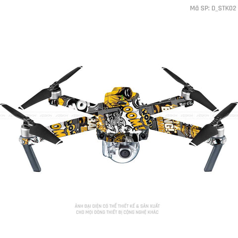 Dán Skin Flycam Hình Sticker | D_STK02