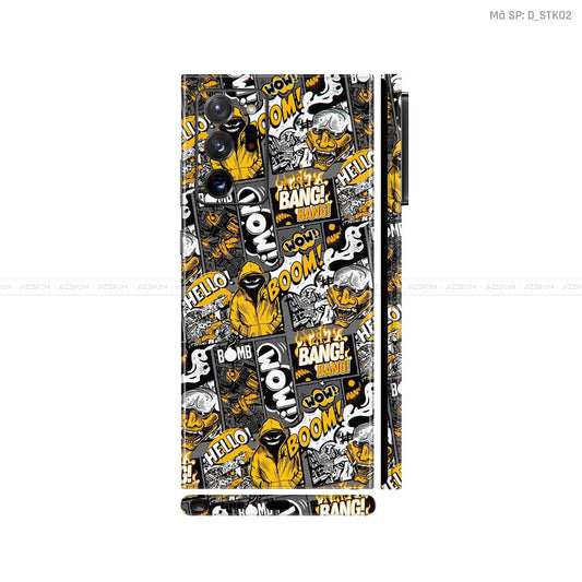Dán Skin Galaxy Note 20 Series Hình Sticker | D_STK02