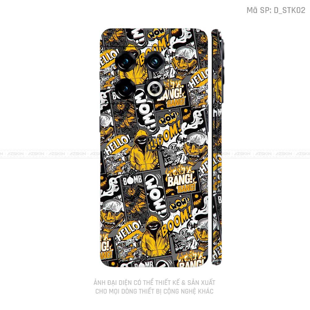 Dán Skin Oneplus 10 Series Hình Sticker | D_STK02