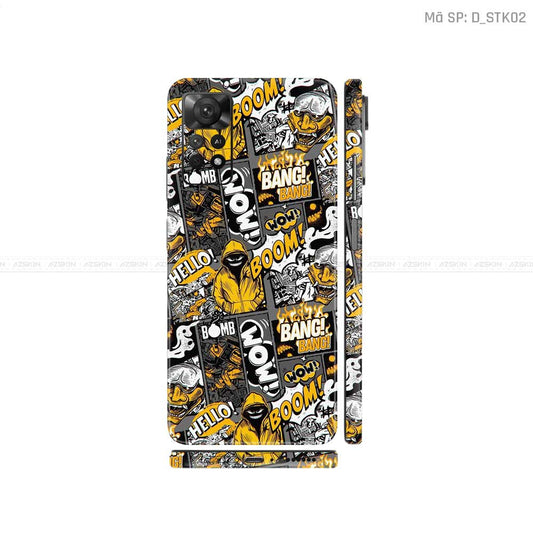 Dán Skin Xiaomi Redmi Note 11 Series Hình Sticker | D_STK02