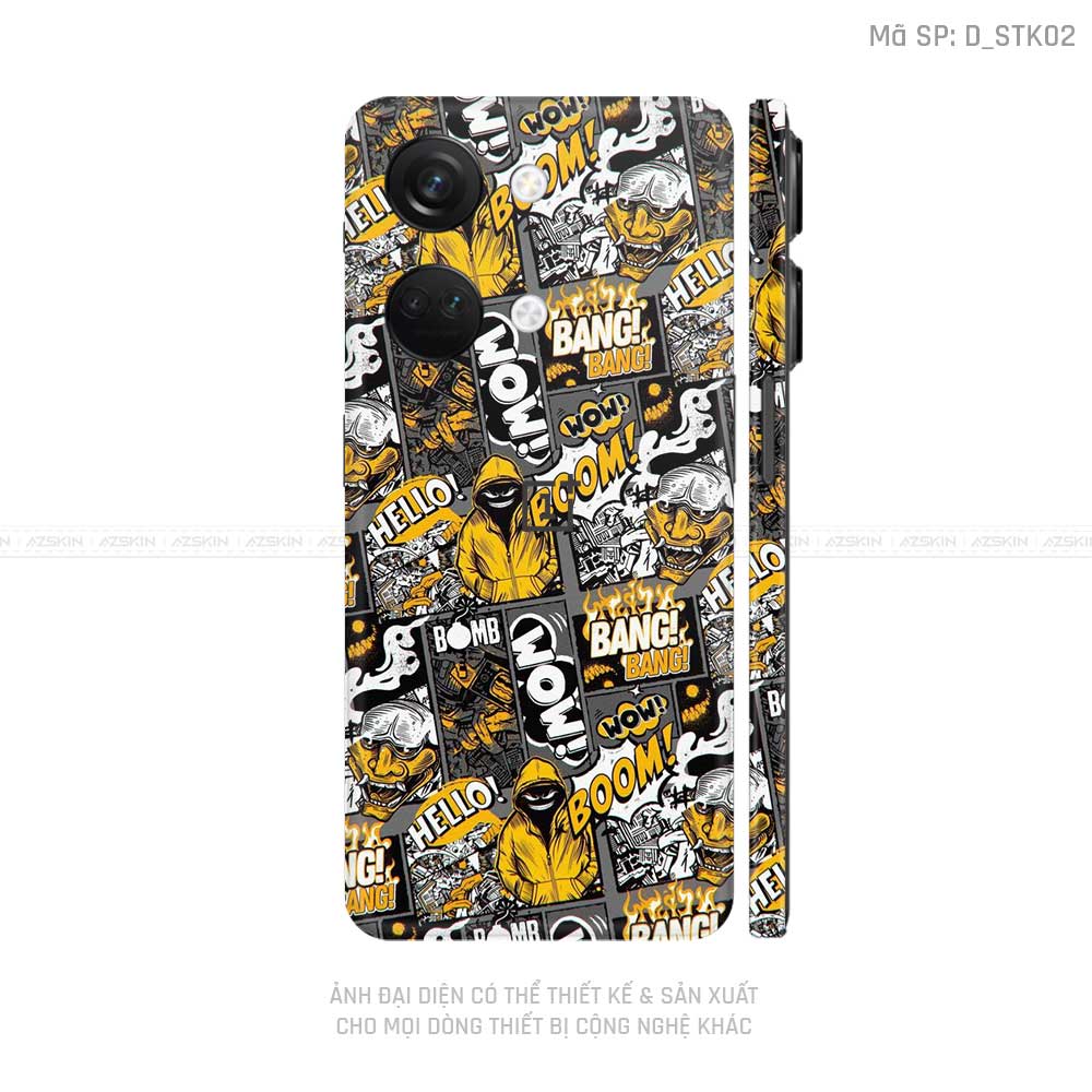 Dán Skin Oneplus Nord Series Hình Sticker | D_STK02