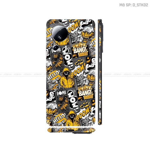 Dán Skin Xiaomi 13 Series Hình Sticker | D_STK02