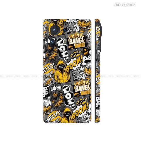 Dán Skin Điện Thoại Xiaomi Mi Mix Series Hình Sticker | D_STK02