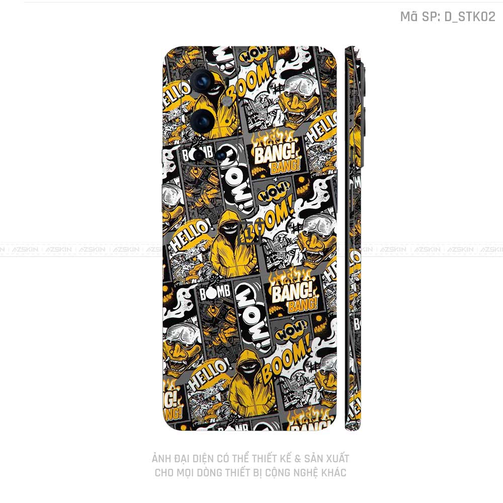 Dán Skin Oneplus 8/9 Series Hình Sticker | D_STK02